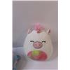 Image 4 : (2) SquishMallows Unicorn & Fox - 10'' Tall