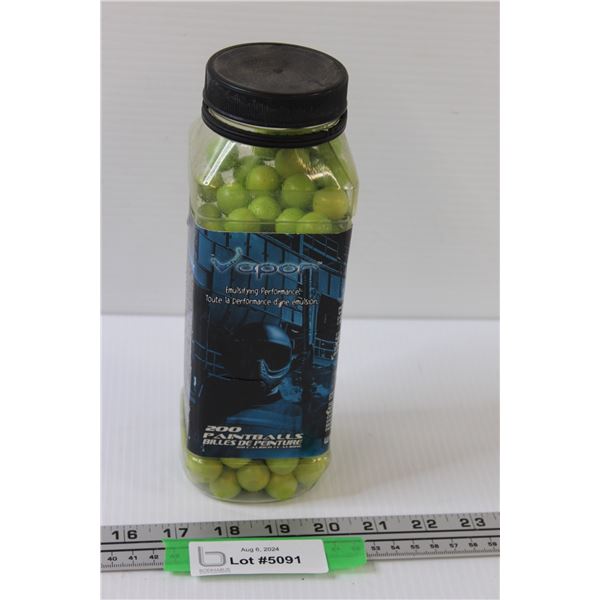 Container Paintballs - As is