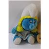 Image 2 : Smurfette Stuffy & Stuffy Bear - As is
