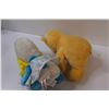 Image 4 : Smurfette Stuffy & Stuffy Bear - As is