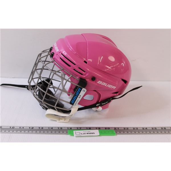 Pink Bauer Hockey Helmet Size Small