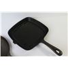 Image 2 : (2) Cast Iron Pans