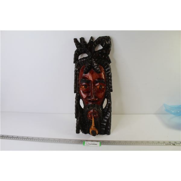 Hand Carved Mask (19" x 7")