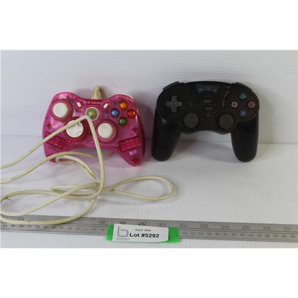 (2) Aftermarket Game Controllers - X-Box - PlayStation?