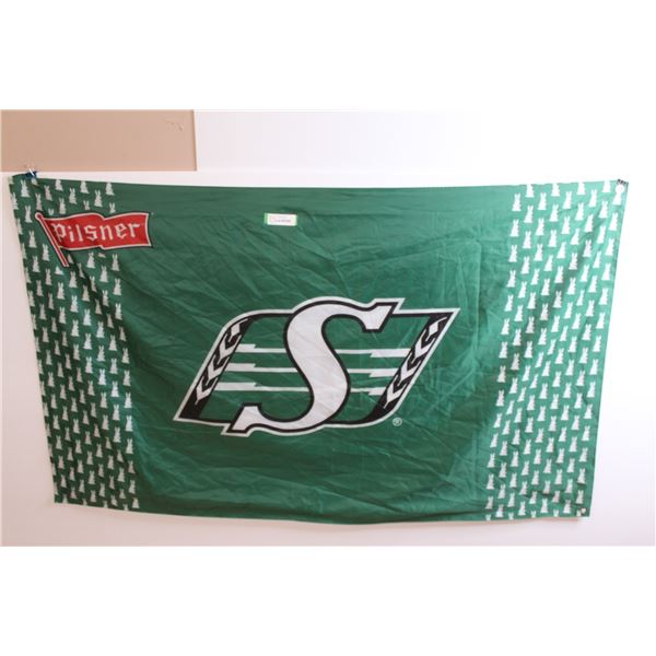 2 Sided Rider's Pilsner Flag (59" x 35")