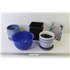 Image 1 : Vases - Blue Plastic Bowl - Under Water Themed Picture Frame.
