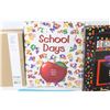 Image 3 : Writing Booklets in Tooled Leather Wrap - Birthday Memories Album - School Days Album - Clip Board A