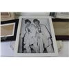 Image 2 : (8) Picture Frames (largest 11" x 14") - 1955 Framed Photograph of Lucille Ball & Harpo Marx