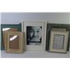 Image 4 : (8) Picture Frames (largest 11" x 14") - 1955 Framed Photograph of Lucille Ball & Harpo Marx