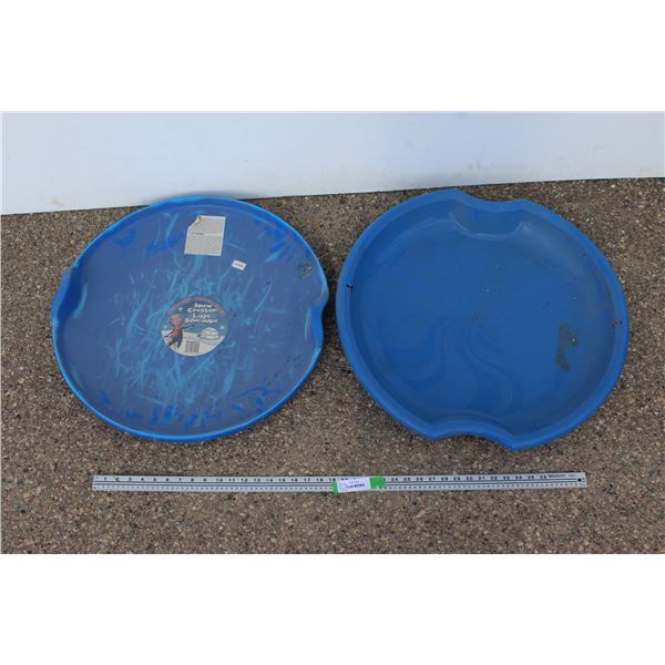 ** (2) Snow Coaster/Saucers