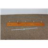 Image 1 : ** Wooden Coat Hanger - Wall Mount - 5Ft Long