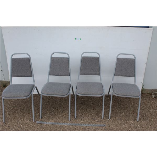 ** 4X BID PRICE: Stacking Chairs