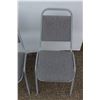Image 5 : ** 4X BID PRICE: Stacking Chairs