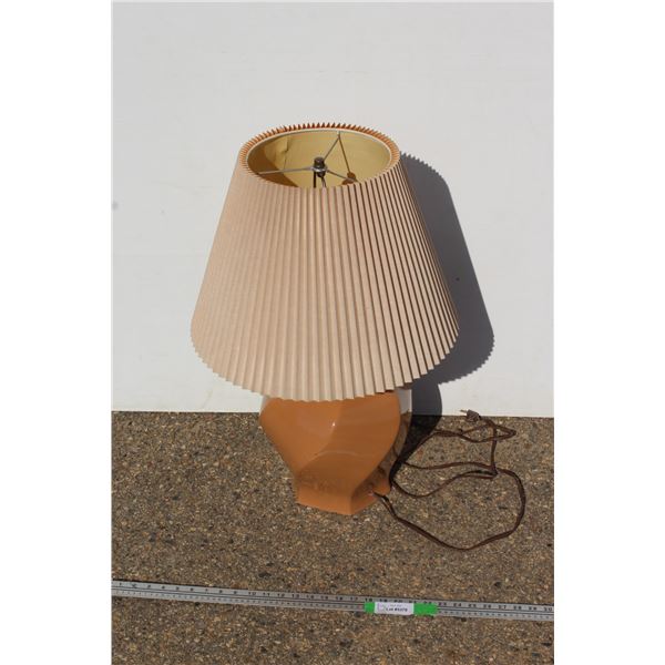 ** End Table Lamp - 30" Tall - Untested, as is