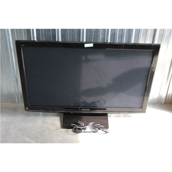 ** Panasonic HDTV (2009) Flat Screen w/Remote (50"), Untested, as is