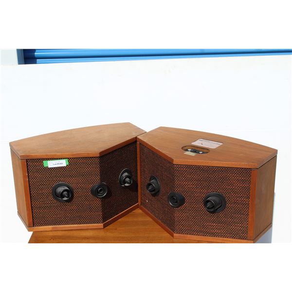 ** Pair of Bose Speakers 901 Series IV (Speakers Only, Cabinet Pictured on not Included) - 21" long