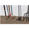 Image 3 : ** Garden Hoe, Garden Cultivator, Bent Potato Fork, Misc.