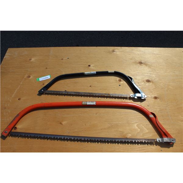 ** (2) Bow Saws - 30" & 20"