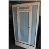 Image 1 : ** Antique Wooden Wardrobe - One Door & Drawer - 78" tall, Some Wear