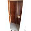 Image 2 : ** Antique Wooden Wardrobe - One Door & Drawer - 78" tall, Some Wear