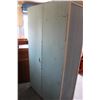 Image 5 : ** Antique Wooden Wardrobe - One Door & Drawer - 78" tall, Some Wear