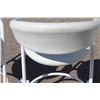 Image 5 : ** 5X BID PRICE: White Bar Stools