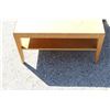 Image 4 : ** Wood Coffee Table - 32" x 32" x 18" Tall