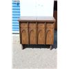 Image 1 : ** Vintage Sewing Cabinet (No Sewing Machine) - 32" x 18" x 31" Tall