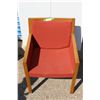 Image 1 : ** Vintage Orange Accent Chair