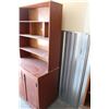 Image 4 : ** Home Built Cabinet w/Shelves & Two Doors - 37" x 20" x 76" Tall