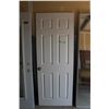Image 1 : ** Hollow Core Door w/Hinges - 30" x 78.5"