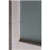 Image 6 : ** (2) Pair of Interior Frosted Glass Door Set (Measurement of Doors Together - 60.25" x 80" Tall (E