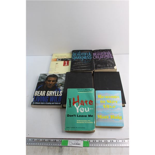 (8) Assorted Books