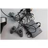 Image 2 : PlayStation 1 like Console with (2) Joysticks and Saltek Avia Joystick