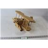 Image 1 : Wooden Bi-Plane For Display