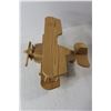 Image 3 : Wooden Bi-Plane For Display