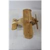 Image 4 : Wooden Bi-Plane For Display