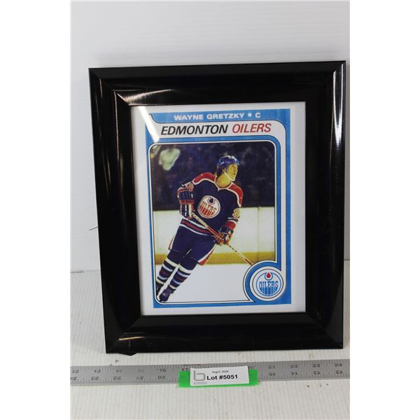 Wayne Gretzky Rookie Card Enlarged PRINT - 11 1/4" x 13 1/4"