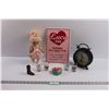 Image 1 : "I Love Lucy" Memorabilia, Clock Doll & Cowboy Boot