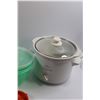 Image 2 : Rival Crock Pot(working), Wire Fruit Basket, Tupperware Bowl w/Lid & Juicer