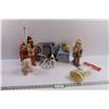 Image 1 : Home Decor - Snowman Edge Light, Dog Picture Frame, Small Clock, Terra Cotta Rabbit etc./