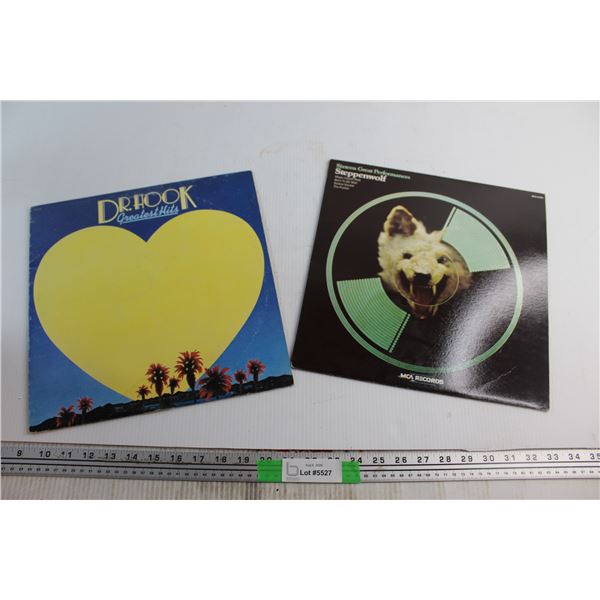 Dr Hook and Steppenwolf Vinyl Records