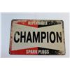Image 2 : (2) Champion and Mack Trucks Signs 12'' x 8''