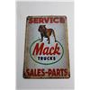 Image 3 : (2) Champion and Mack Trucks Signs 12'' x 8''