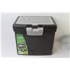 Image 2 : Plastic File Box - Metal Oblong Tub