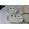 Image 4 : Vintage Electric Candles (working) - Ceramic Bowl - (3) Plastic Dishes