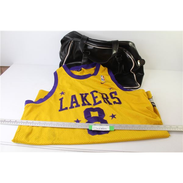 Lakers Jersey - NBA #8 Bryant (size XL) - Black Carry Bag