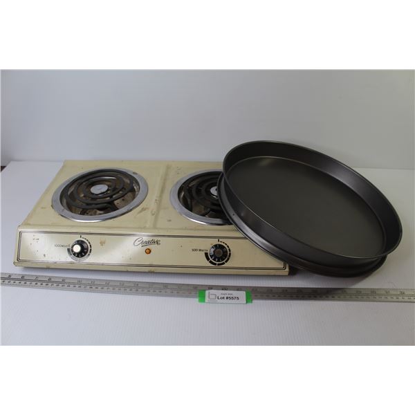 Creative Bouble Hot Plate (working) - Fancy Pizza Pan