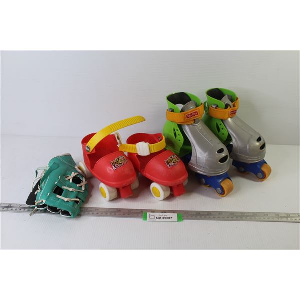 Fisher Price Roller Skates - Kid Zone Roller Skates - Kid's Baseball Glove