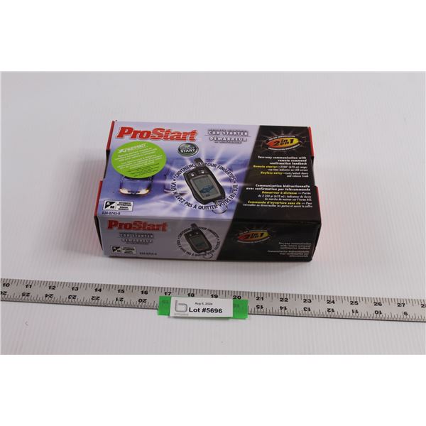 Pro Start Remote Control Car Starter - Appears NEW